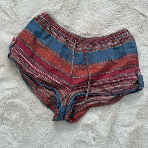 Striped hippie lounge shorts from Indigo Rein